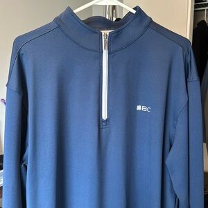Black Clover 1/4 Zip Mens XXL Golf Sweater